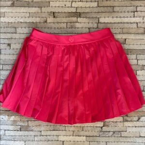 Lululemon Pleated pink Tennis Skirt